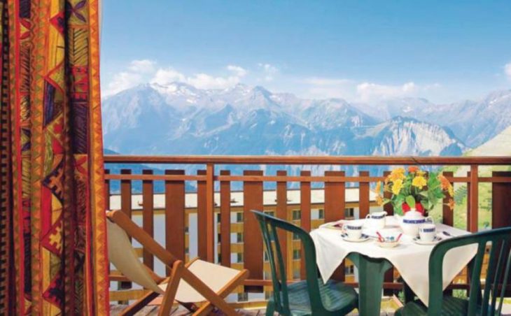 Hotel le Castillan, Alpe d'Huez, Balcony